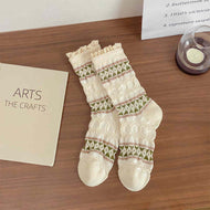 Lace Color Matching Women's Socks