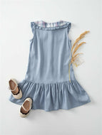 Sleeveless Ruffled Princess Dress