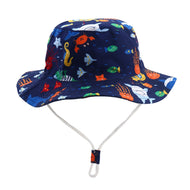 Kids Sea Animal Pot Hat Outdoor Beach Hat