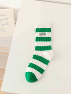 Striped Color Block Socks