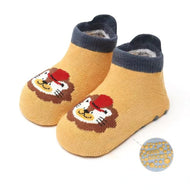 New Three-dimensional Cartoon Low-top Children's Baby Trampoline Socks Big Heel Non-slip Floor Boat Socks