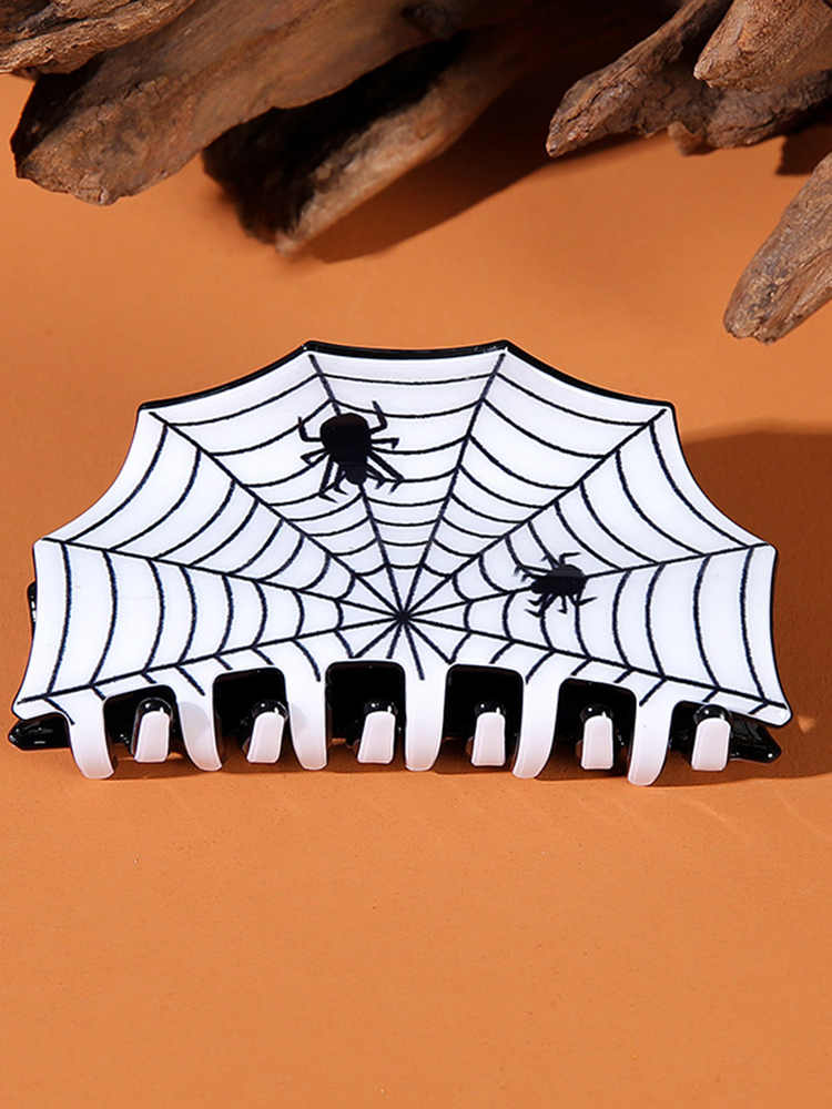 Spider Web Funny Hairpin