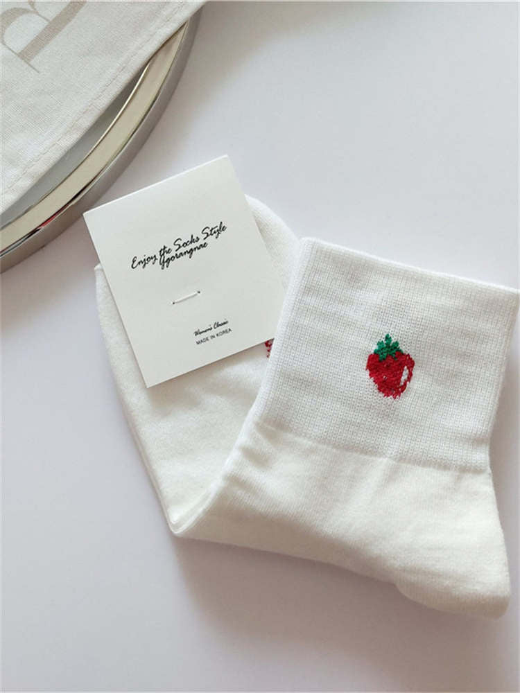 Fun Fruit Medium Socks