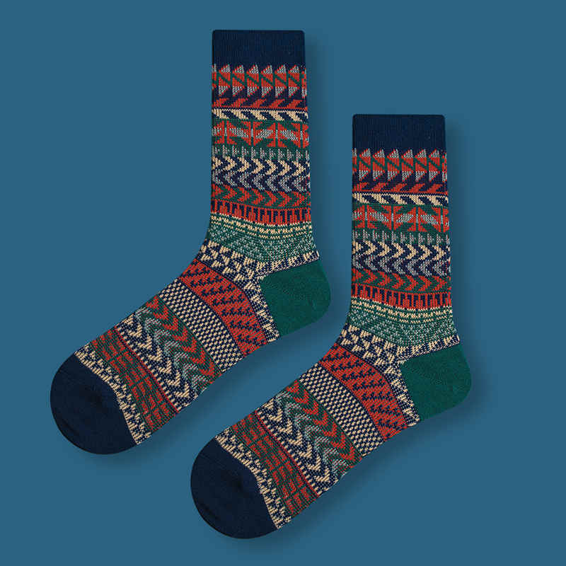 Men's and Women's Ethnic Style Socks