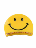 Half-circle Smiley Face Solid Color Hairpin