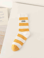 Striped Color Block Socks