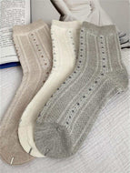 Casual Boneless Women's Breathable Mid-calf Socks