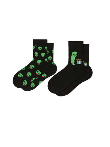 Men's and Women's Skull Socks