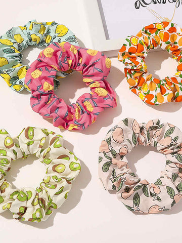 Fruit Fabric Rubber Band Hair Accessories