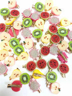 Kiwi Fruit Hair Clip Funny Ornaments