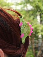 Three-color Dinosaur Hairpin