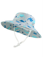 Dinosaur Cartoon Baby Sun Hat