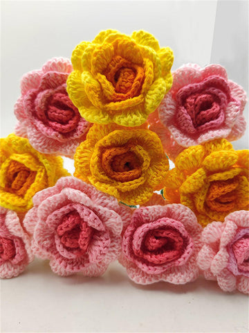 Rose Flower Handwoven