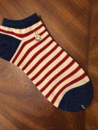 Striped Women's Shallow Mouth Socks