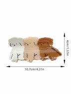 Color Matching Three Puppies Creative Hairpin