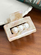 All-match Square Pearl Hairpin