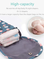 Waterproof Baby Diaper Portable Hanging Bag