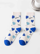 Royal Blue Rhombus Women's Socks