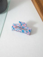 Square Vintage Textured Hair Clip