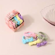 Bow Hair Tie-5 Piece Set