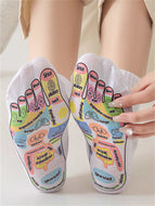 Graphic Massage Point Socks