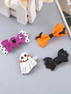 Halloween Bat Bow Children's Hair Clip