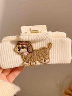 Puppy Square Hair Clip