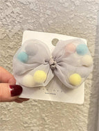 Cute Little Ball Butterfly Clip Hairpin