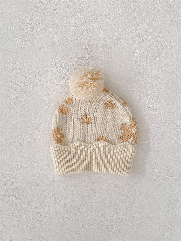 Baby Printed Knitted Hat