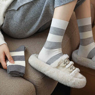 Two-tone Striped Women's Socks