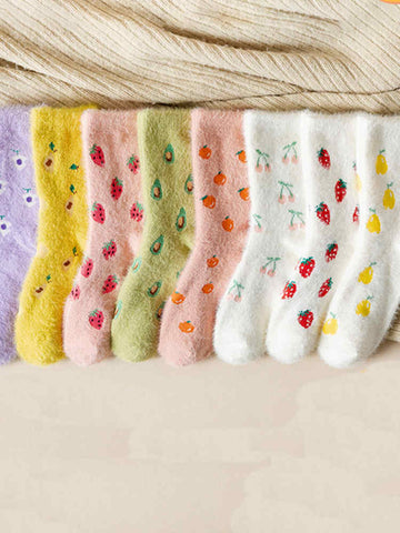 Fruit Series Warm Women's Socks