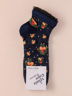 Flower Short Socks for Women