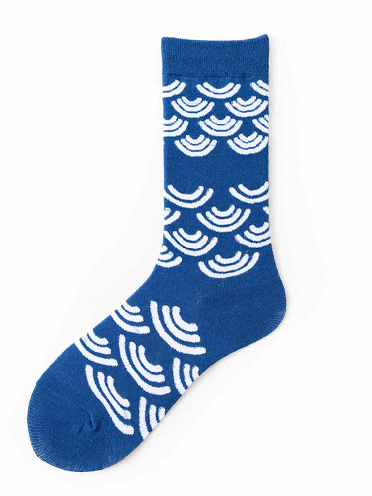 Blue Unisex Socks