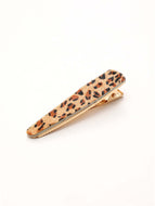 Retro Leopard Milk Pattern Hair Clip