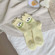 Autumn and Winter Cute Cartoon Women's Socks