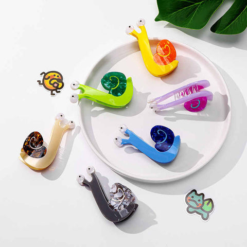 Snail Cartoon Creative Hairpin