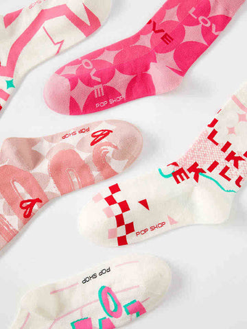 Pink Series Socks for Women