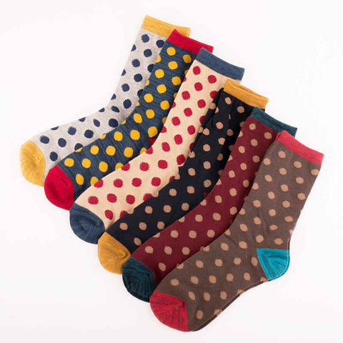 Girls Polka Dot Socks