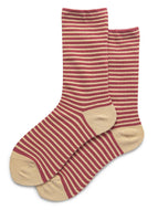 Ten Colors of Striped Socks for Women