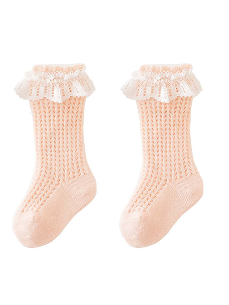 Lace Combed Cotton Baby Socks