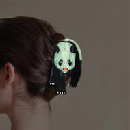 Luminous Cartoon Panda Hairpin