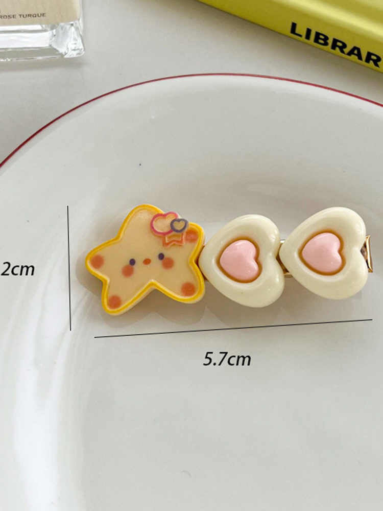 Children's Yellow Series Star Hairpin Rubber Band