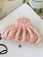 Pumpkin Shape Colorful Hair Clip