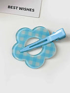 Jelly Color Flower Cute Clip