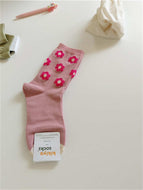 Women's Floral Mid-calf Socks