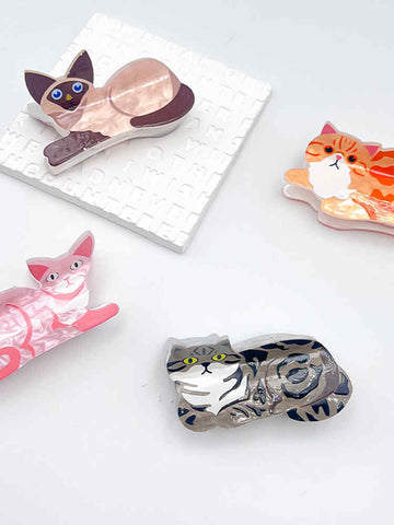 Cute Cat Animal Hair Clip