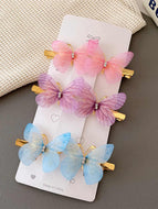 Three-dimensional Butterfly Girls' Hair Clip