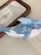 Dolphin Colorblock Hair Clip