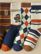 Retro Couple Socks