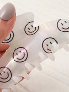 Acetate Printed Smiley Face Gripper